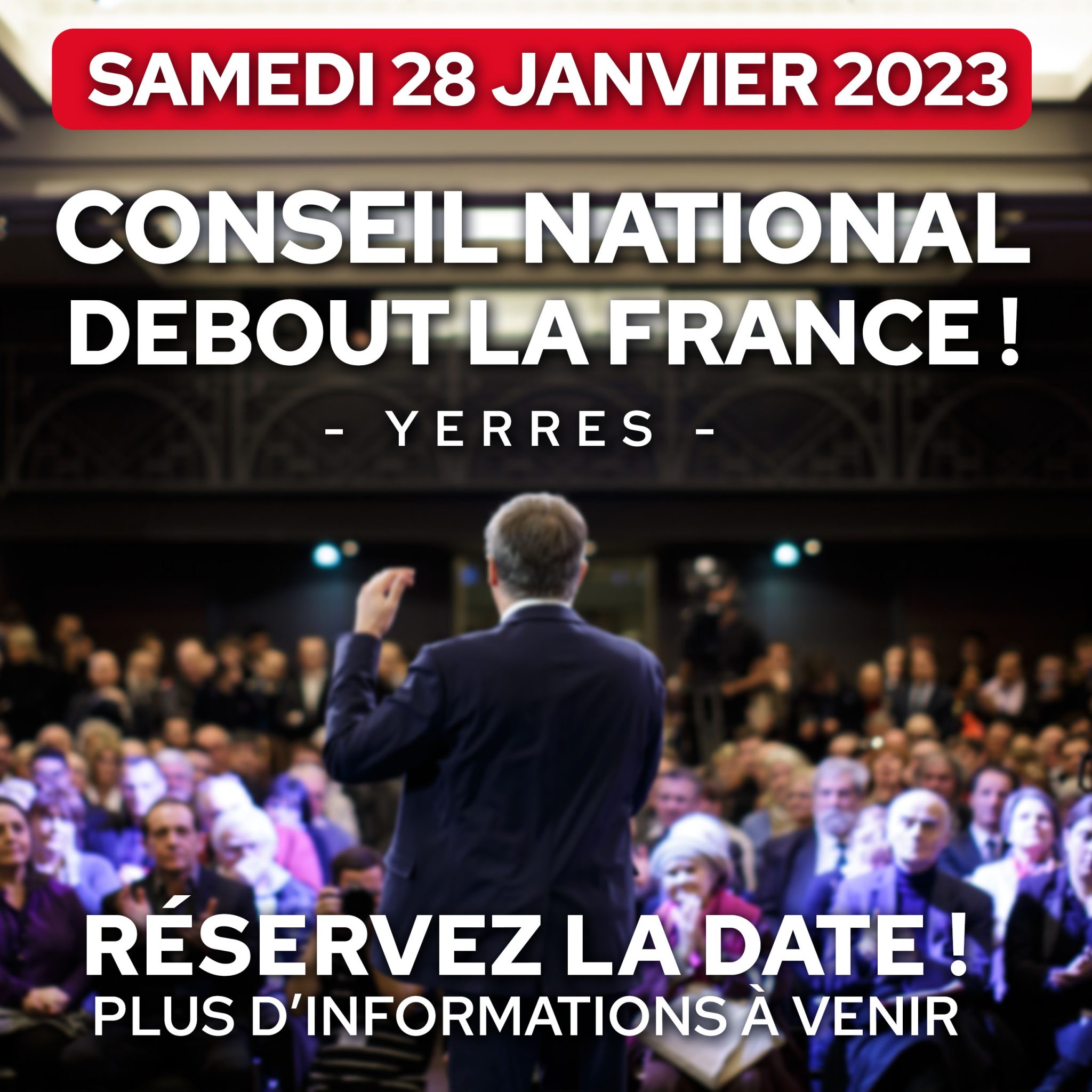 Conseil National Debout la France Debout La France
