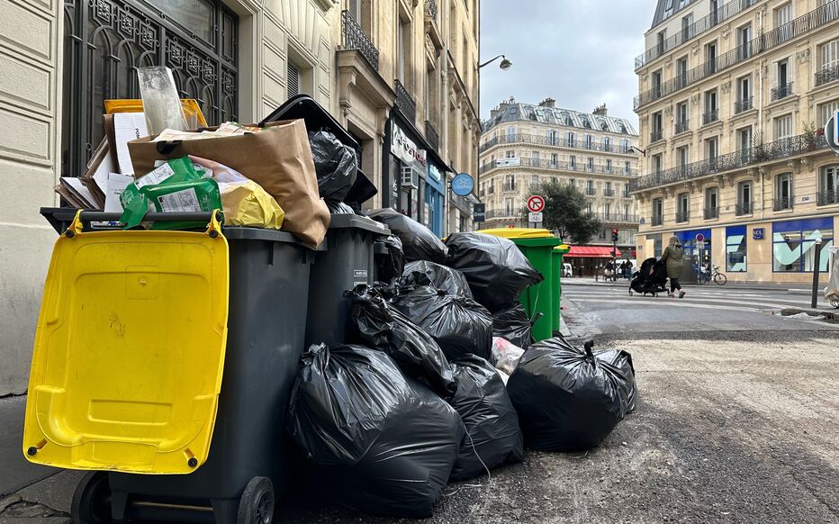 GRÈVE ÉBOUEURS PARIS