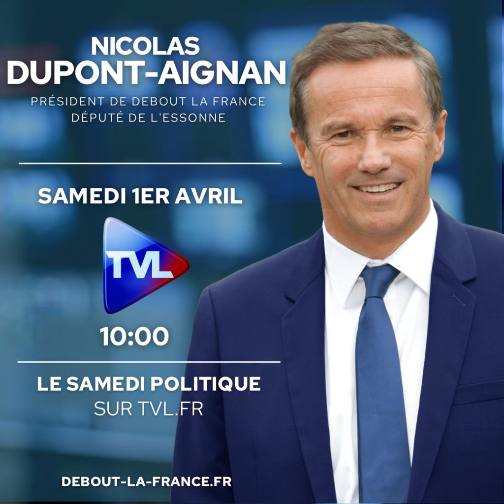 Nicolas DUPONT-AIGNAN sur TV Libertés