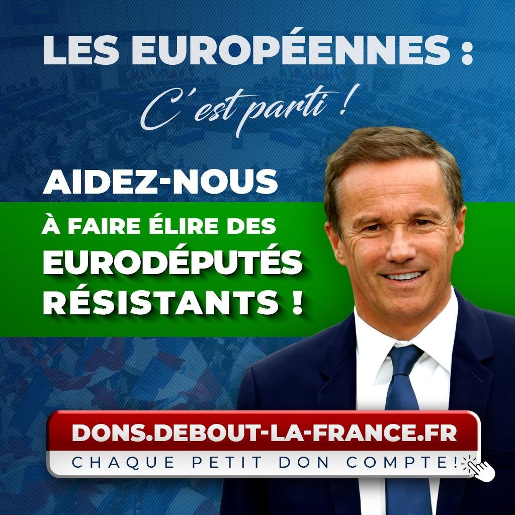 Faites un don à Debout la France !