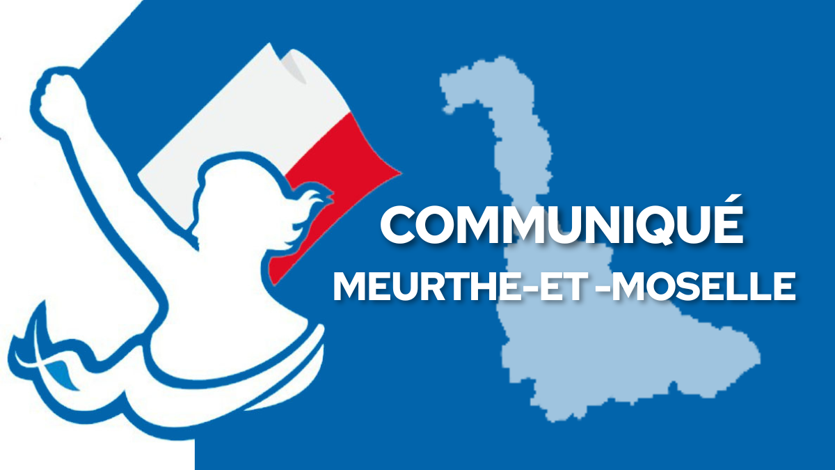 COMMUNIQUÉ – Meurthe-et-Moselle