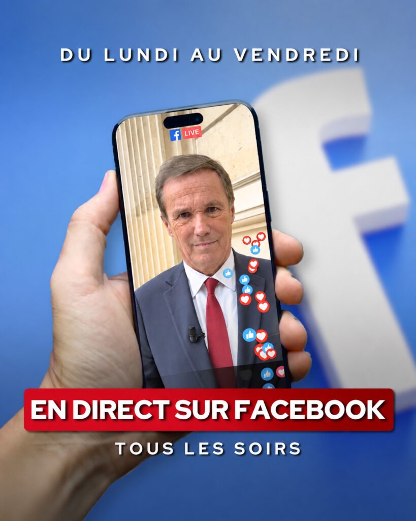 Suivez les directs de NDA, tous les soirs sur Facebook !