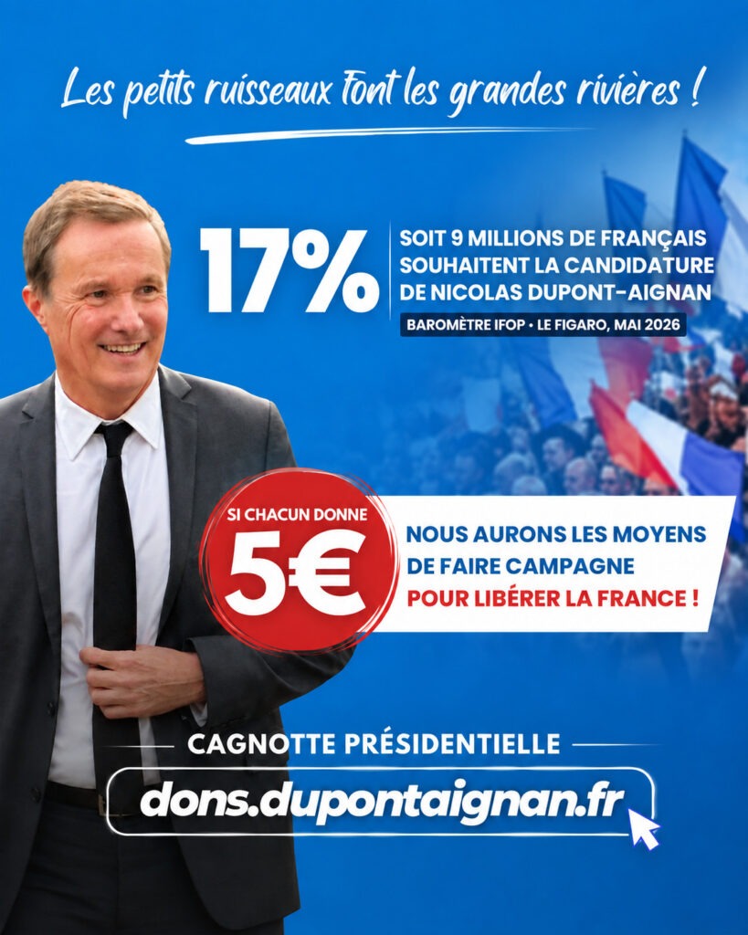 Faites un don à Debout la France !