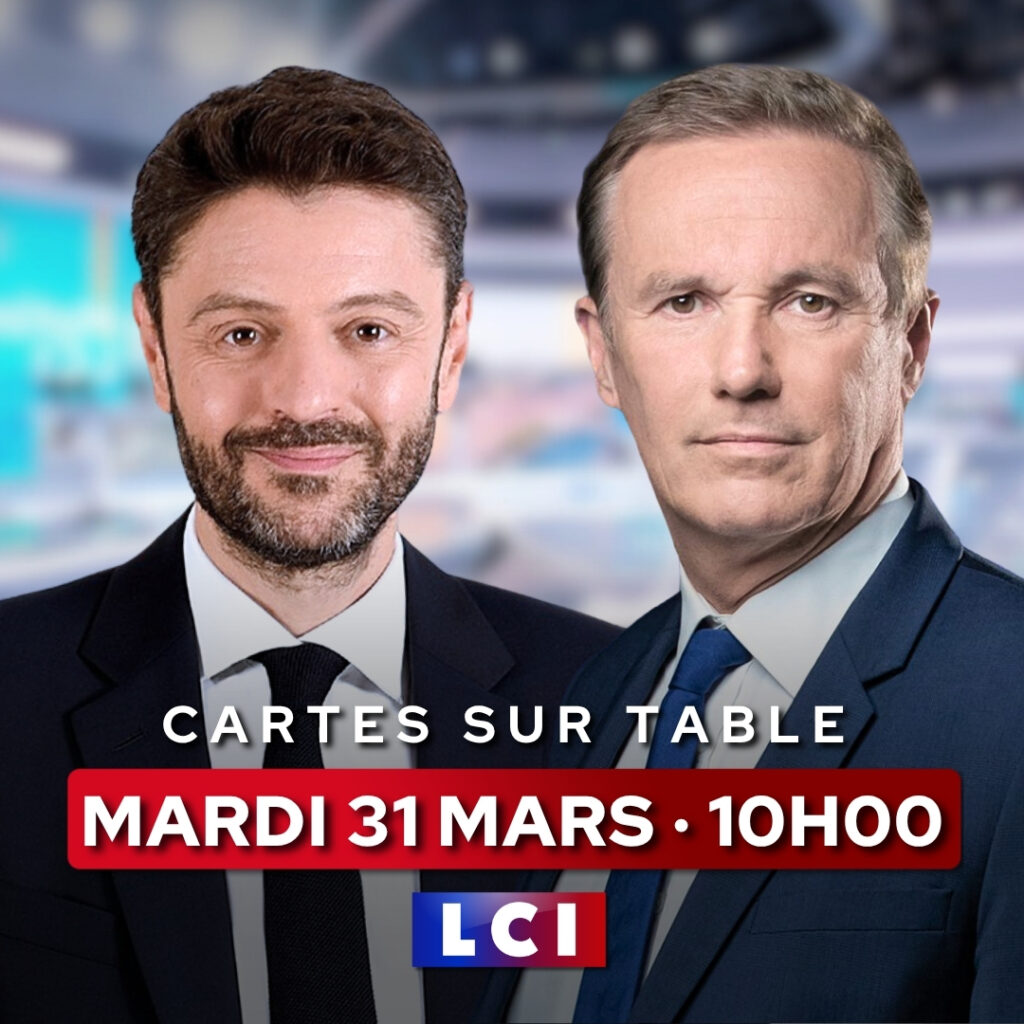 Nicolas Dupont-Aignan sur LCI le 31/03/26