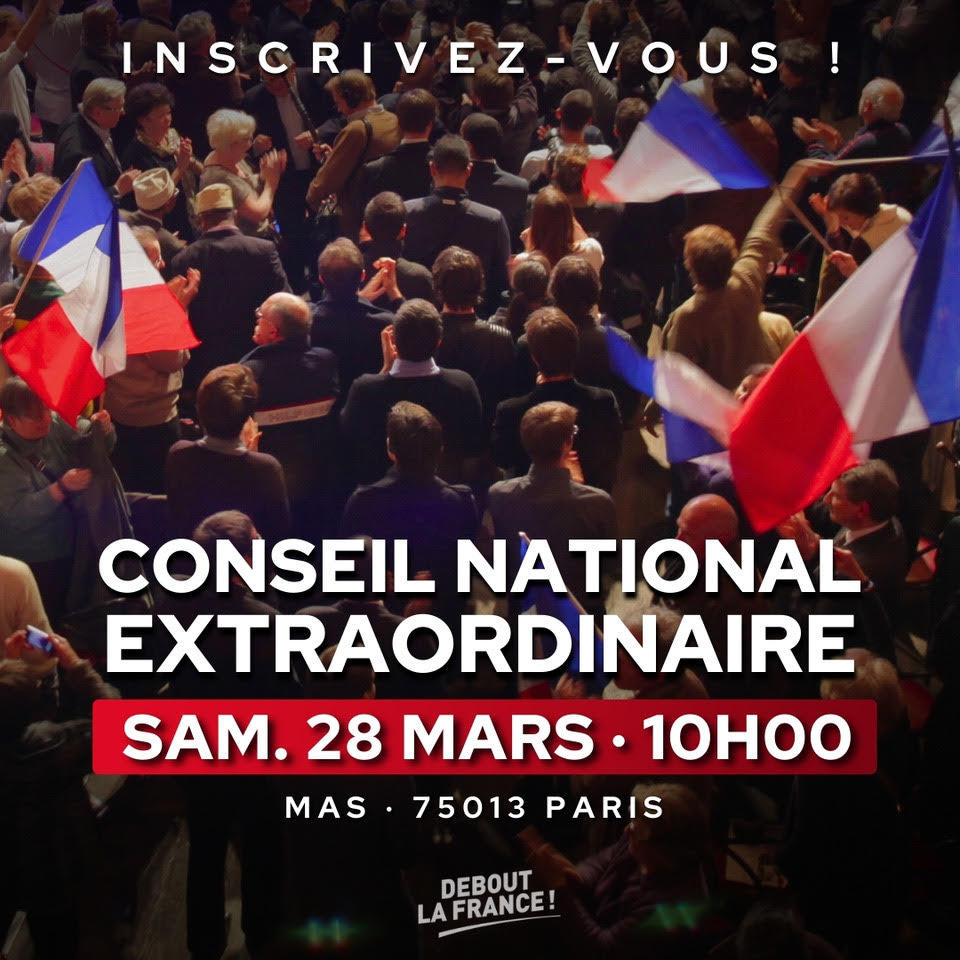 Conseil National Extraordinaire · 28/03/26