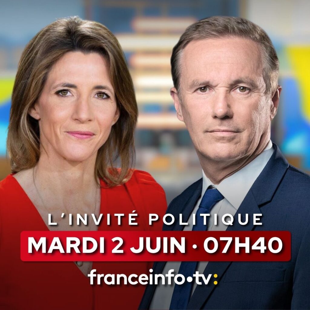 Nicolas Dupont-Aignan sur France Info TV le 02/06/26