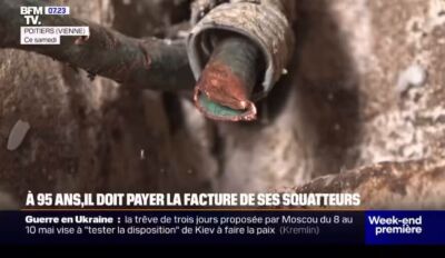 Image for the Tweet beginning: Poitiers, un homme de 95